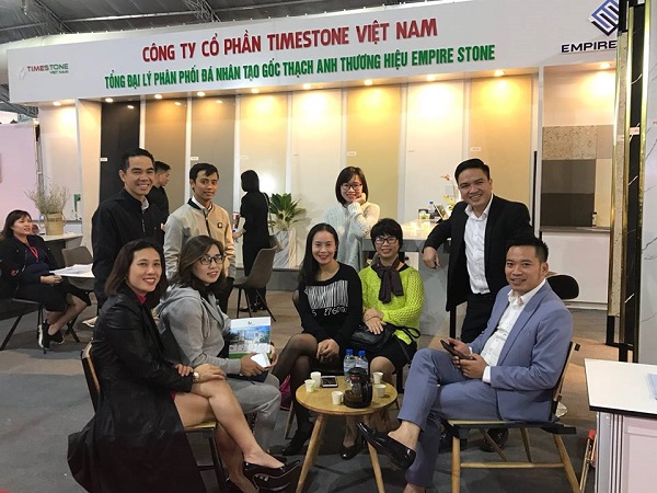 Timstone Việt Nam góp mặt cùng Công ty Cổ phần Phú Sơn trong hội chợ VietBuild