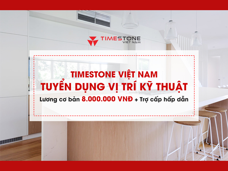 Timestone Việt Nam tuyển dụng